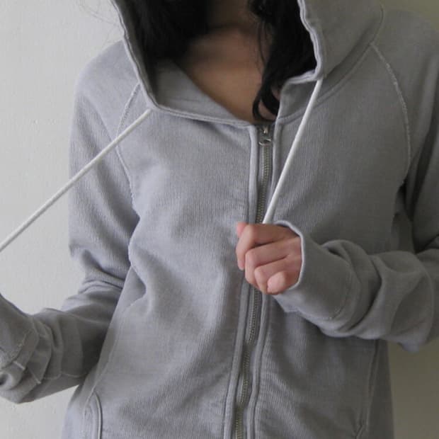 fe.3 washed lily hoodie (grey)