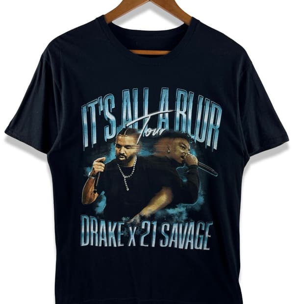  Drake x 21 Savage 투어 티셔츠3869