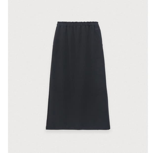 포에토 롱스커트 easy tension skirt 차콜