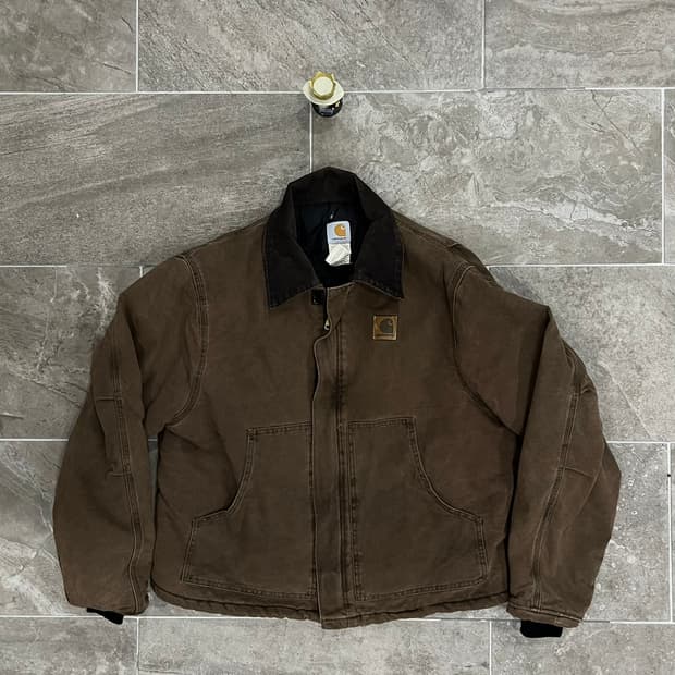 (XL)칼하트 덕 디트로이트 자켓 J22CHT 체스트넛