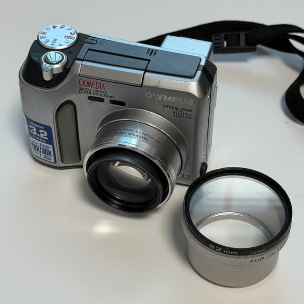 (52mm 렌즈 증정) 올림푸스 카메디아 C-730 