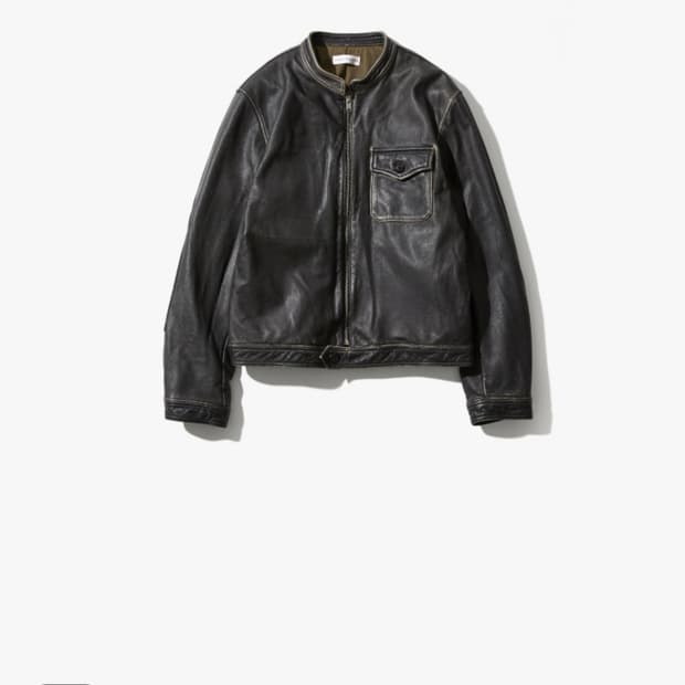 오토매틱포더피플 메카닉 레더자켓 [3]