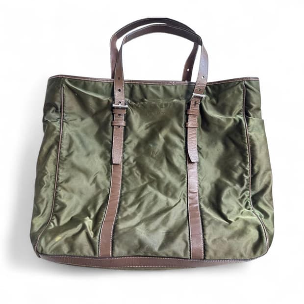 프라다 테수토 나일론 쇼퍼 토트백