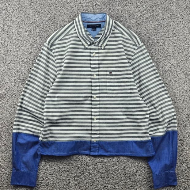 타미힐피거 셔츠 크롭 커스텀 ( M ) / 12012