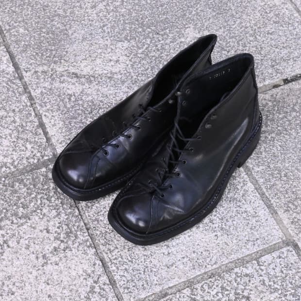 Prada Leather Monkey Boot