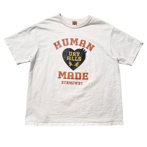 휴먼메이드 그래픽 반팔 티셔츠
