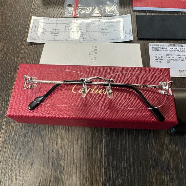 Cartier 까르띠에 무테안경 ct03440