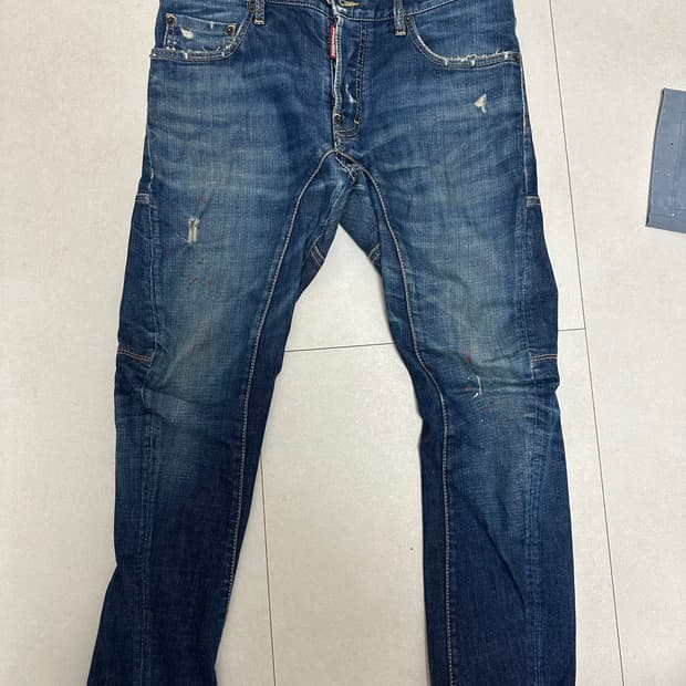 디스퀘어드2 중청 데님 청바지