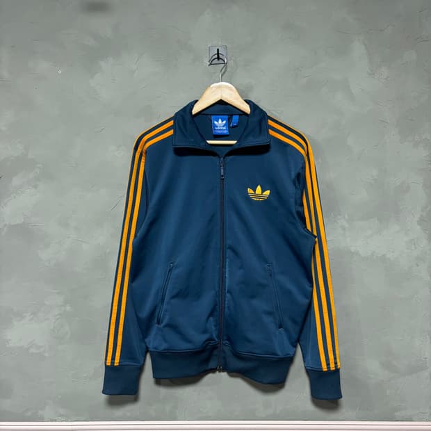 아디다스 파이어버드 져지 트랙탑 청록