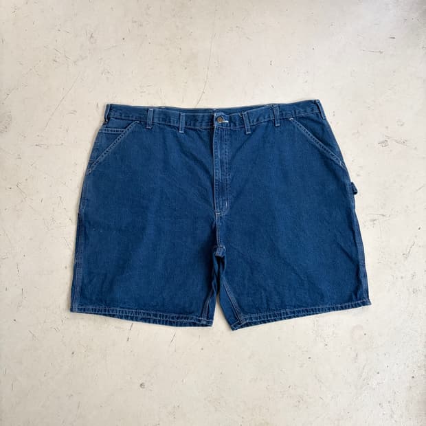 칼하트 빈티지 카펜터 데님 워크 반바지 48