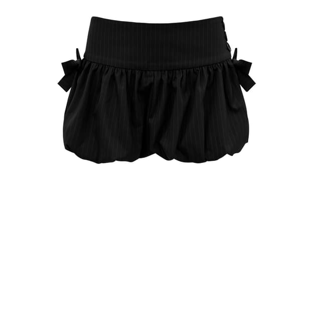 새상품) 체메씨 보우 벌룬 쇼츠 스트라이프 