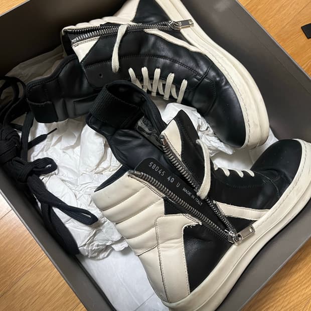 릭오웬스 지오바스켓 40