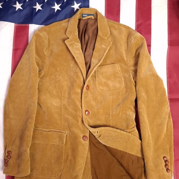 오리지날 랄프로렌폴로 코듀로이 블레이져