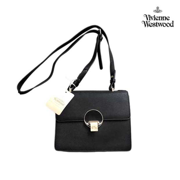 *새상품* 비비안웨스트우드 사피아노 레더 크로스백
