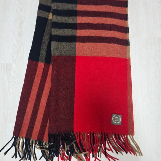 아브라함문 메리노울 목도리 머플러