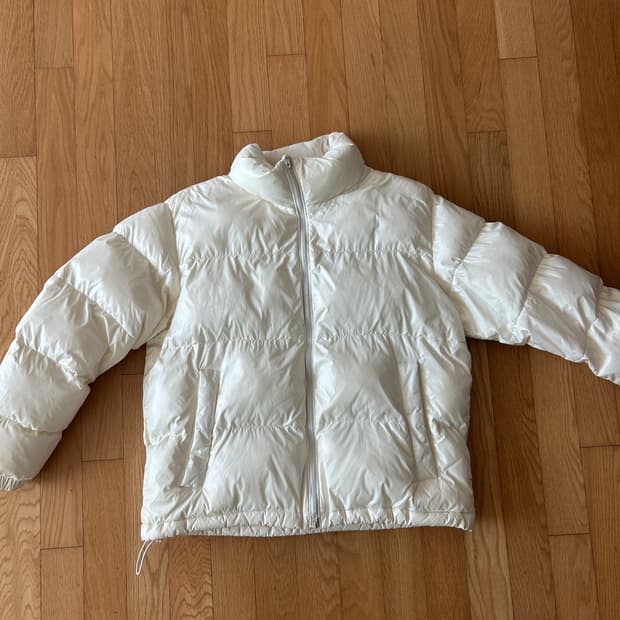 탑텐 ON AIR 글로시 숏패딩 점퍼