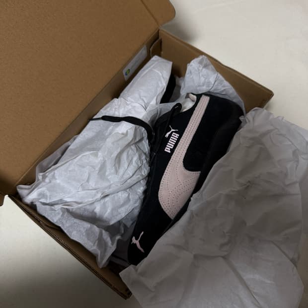 푸마 스피드캣 OG 블랙 모브 미스트 235