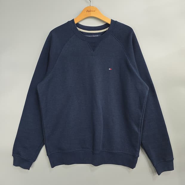 타미힐피거(Tommy Hilfiger) 클래식 로고 맨투맨 L