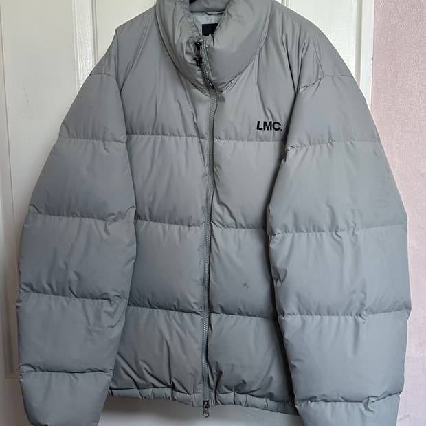 LMC 숏패딩 그레이 M