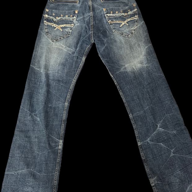 japanese vintage bootcut  jeans 