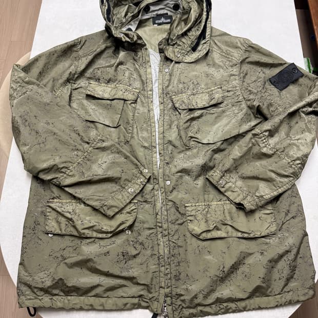 스톤아일랜드 쉐도우 프로젝트 스파이더 나일론 메탈 자켓 XL