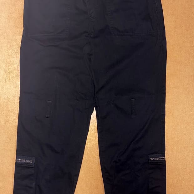 언더커버 펑크 지퍼 디테일 코튼팬츠