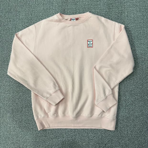 해브어굿타임 맨투맨