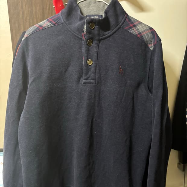 남성헤지스 단추 반집업 정품 100