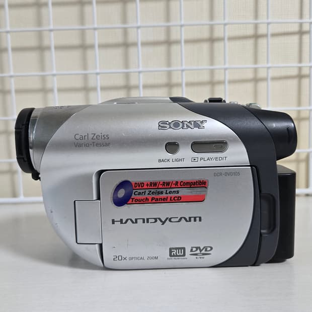 (DVD캠코더)소니 Dcr dvd105