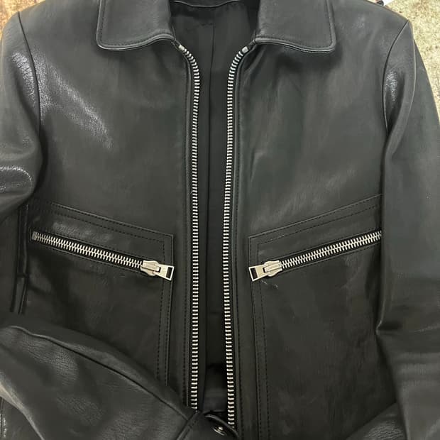 톰포드 가죽자켓