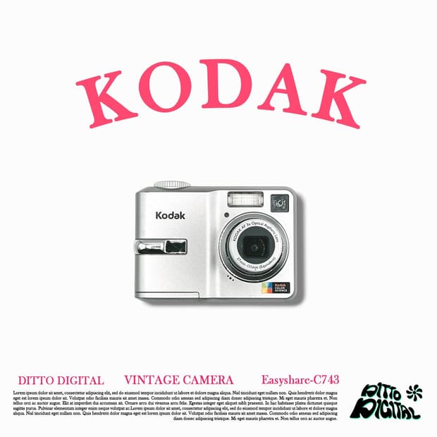 Kodak Easyshare C743디카 