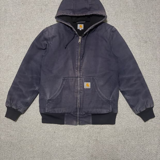 칼하트 wip 액티브 자켓 네이비 m