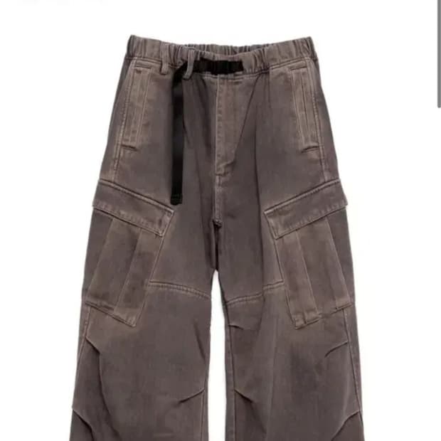 Mil Pants Washed Charcoal 2