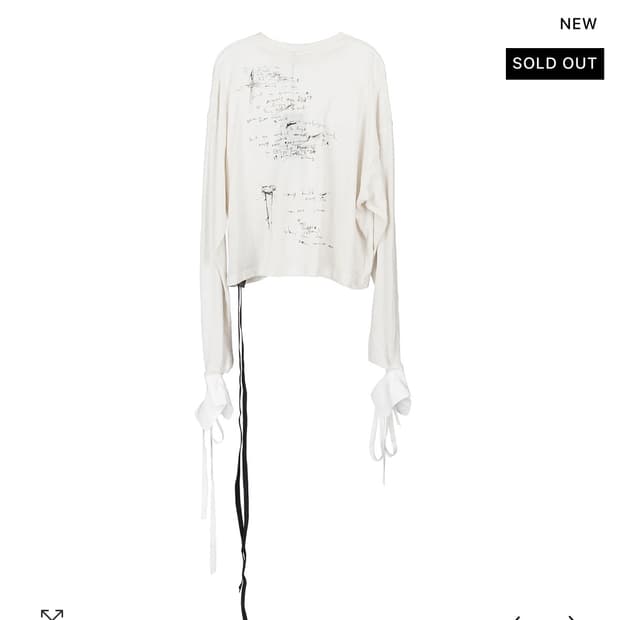 앤드뮐미스터 커프스 롱슬리브