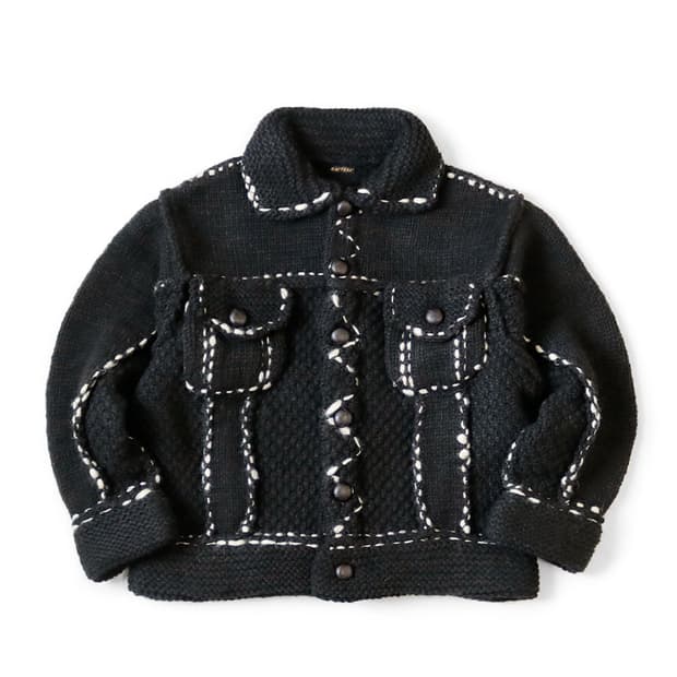 캐피탈 울 핸드 니트 코위찬