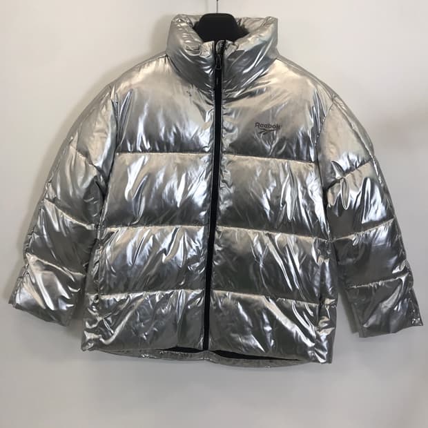 리복 클래식 실버패딩 [S]