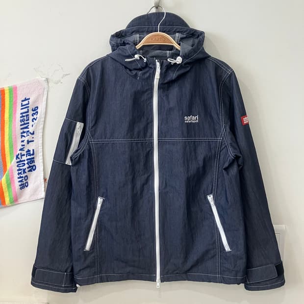 298 사파리스팟 데님 바람막이 자켓
