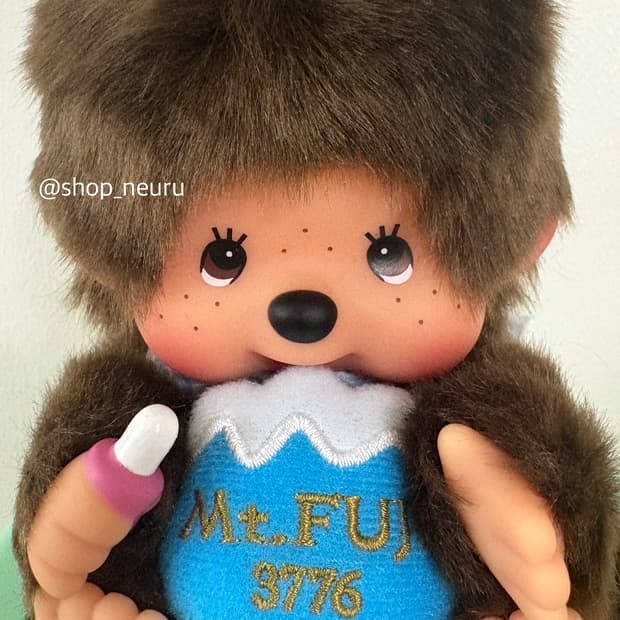 몬치치 후지산 지역한정 인형