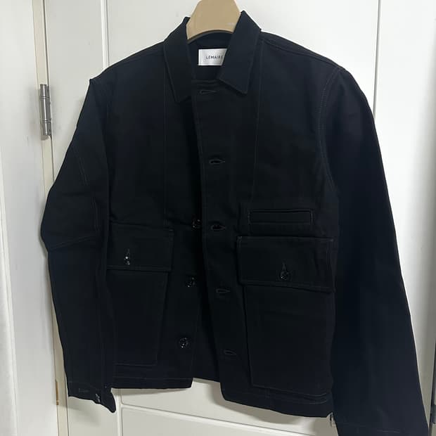 (S) 르메르 25ss 박시자켓 블랙