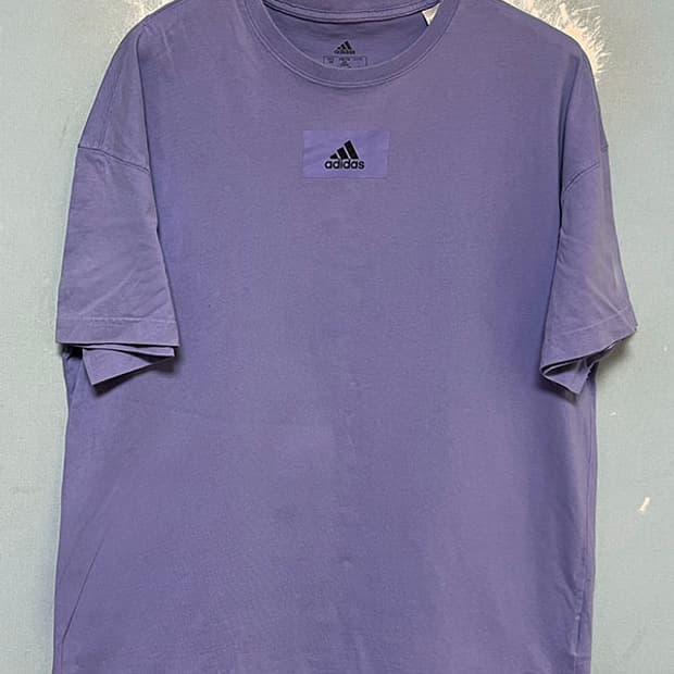 ADIDAS 아디다스 남자 반팔티 M FV 라운드 퍼플 캐주얼 M 95