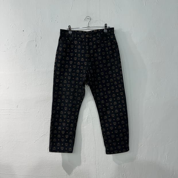 MCM 패턴 팬츠 30