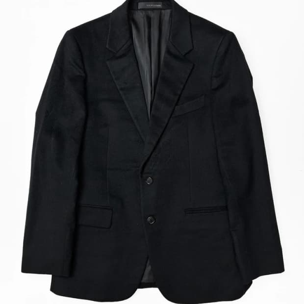 솔리드옴므 12ss 100% 캐시미어 블레이저 자켓 PN5544