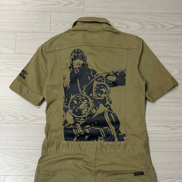 Hysteric Glamour 히스테릭글래머 카키 점프수트