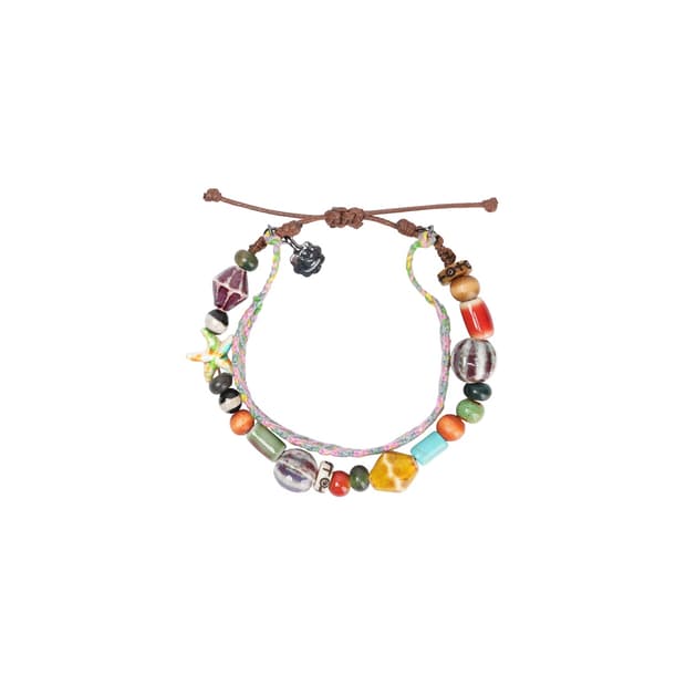코이세이오 팔찌 FLOWER KNOTTED BEAD BRACELET MU