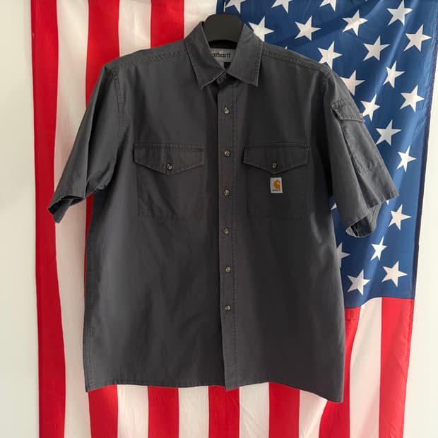 [L] 칼하트 carhartt 리메이크 반팔 셔츠 - 21