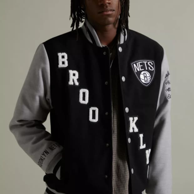 브루클린네츠 바시티 자켓