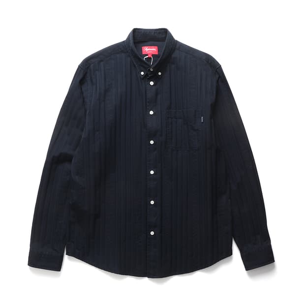 Supreme Jacquard Stripe Twill Shirt