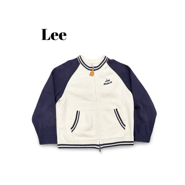 (100)Lee코위찬니트집업