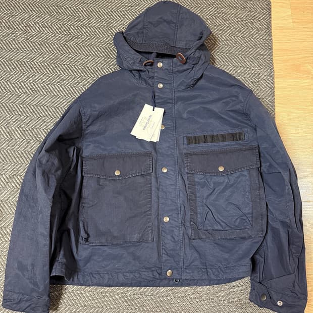 헨리코튼 / FFC Garment dyed fishing jumper 1