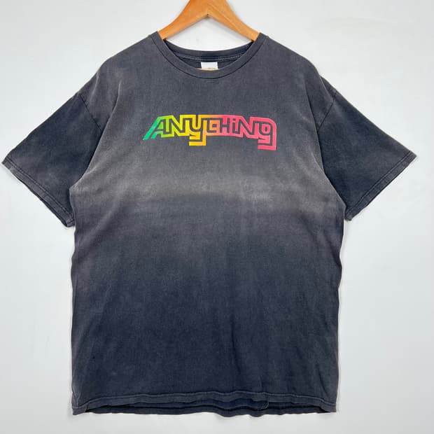 aNYthing sun faded rainbow tee
